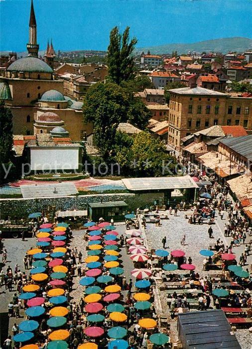 Sarajevo Bascarsija Turkish Market Place