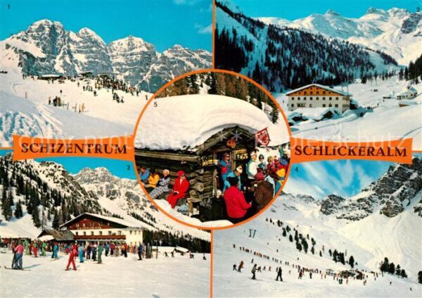 Fulpmes Tirol Alpines Schiparadies Schlickeralm Sennj