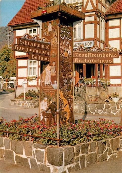 Bad Grund Wegweiser
