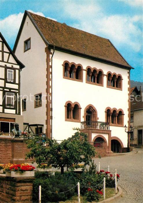 Gelnhausen Romanisches Haus Ältestes Amtshaus Deut