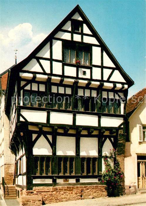Gelnhausen Gotisches Haus 14. Jhdt. Ältestes Fachw