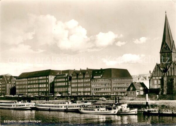 Bremen Martini Anleger Fahrgastschiffe Hafenru