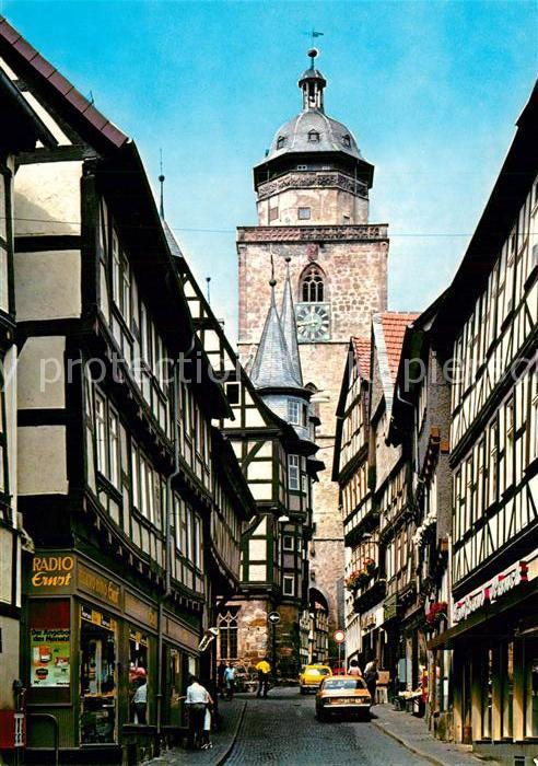 Alsfeld Obere Fuldergasse Altstadt Fachwerkhäus