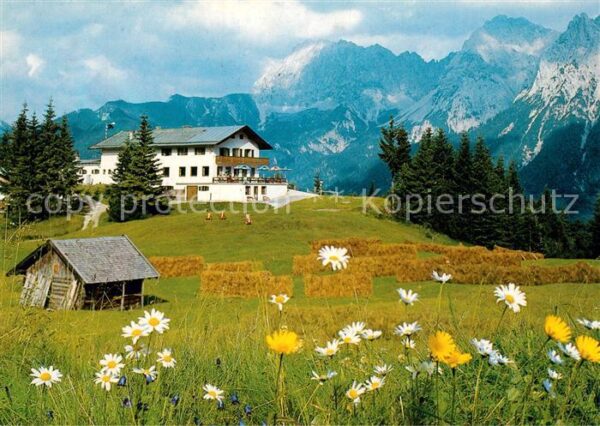 Mittenwald Bayern Ausflugsziel Kranzberg Berggaststätte S