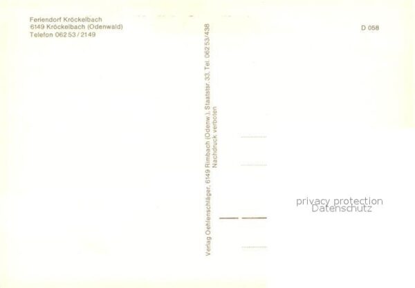 Kroeckelbach Odenwald Feriendorf Ferienhäuser – Bild 2