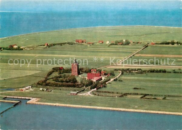 Insel Neuwerk Fliegeraufnahme