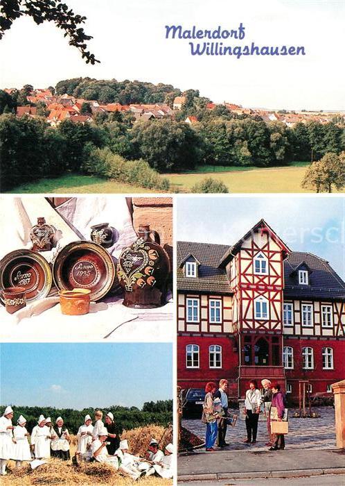 Willingshausen Panorama Fachwerkhaus Keramik Handwerk