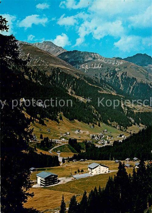Gargellen Vorarlberg Hotel Vergalden Panorama Montafon