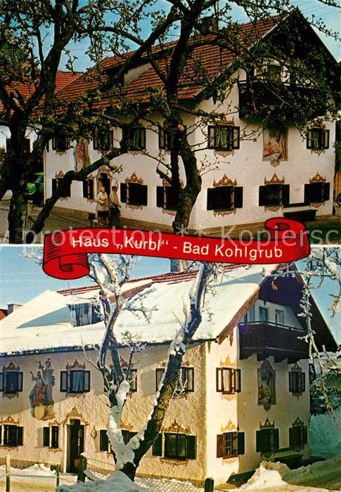Bad Kohlgrub Gästehaus Pension Haus Kurbl im Sommer