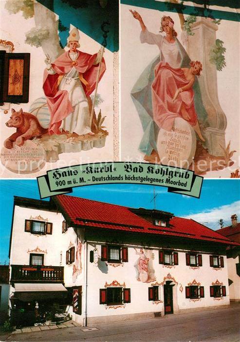 Bad Kohlgrub Gästehaus Pension Haus Kurbl Fassadenma