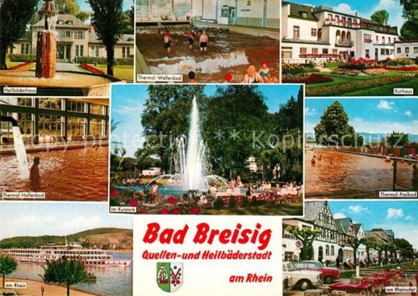 Bad Breisig Heilbäderhaus Thermalhallenbad Rhein Da