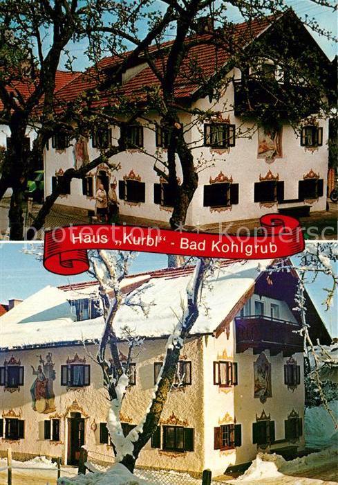 Bad Kohlgrub Gästehaus Pension Haus Kurbl im Sommer