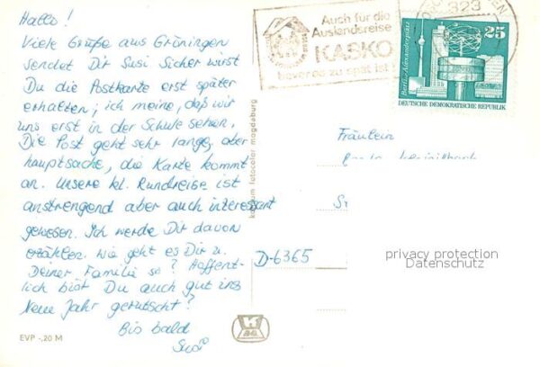 Groeningen Oschersleben Bode Strasse der Freundschaft Park Rat – Bild 2