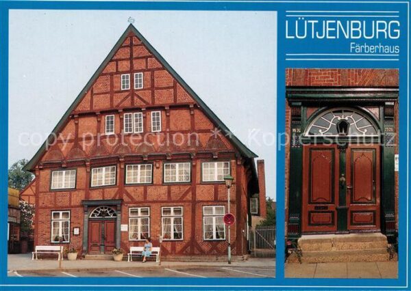 Luetjenburg Holstein Färberhaus Historisches Fachwerkhaus