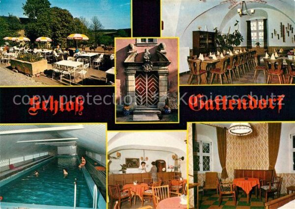 Neugattendorf Schloss Gattendorf Hotel Restaurant Hal