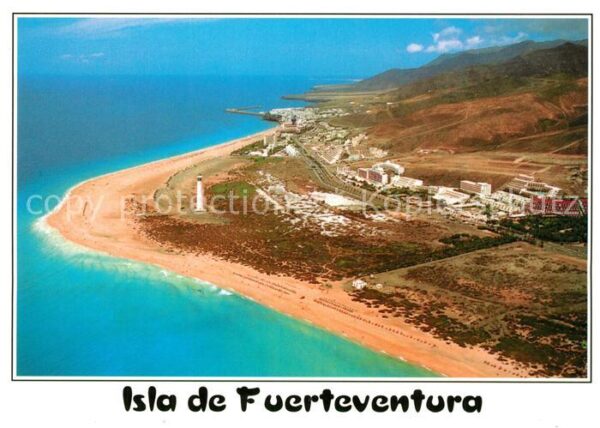 Playa de Jandia Fliegeraufnahme