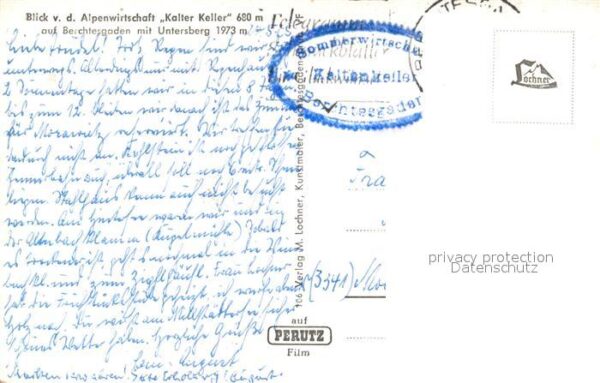 Berchtesgaden Unterberg Gasthaus Kalter Keller Terras – Bild 2