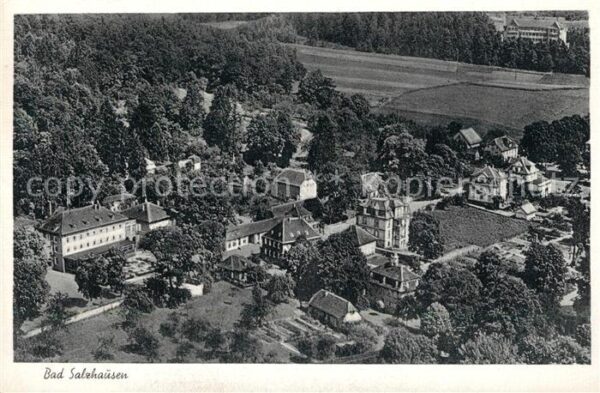 Salzhausen Bad Fliegeraufnahme Kuranlagen
