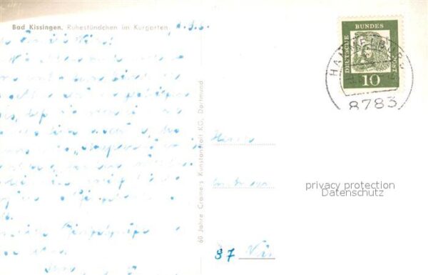 Kissingen Bad Kurgarten Kurgäste – Bild 2