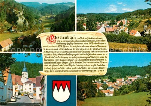 Obertrubach Kirche Felsen Panorama
