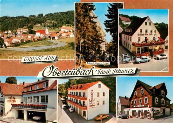 Obertrubach Richard Wagner Felsen Gasthof Alte Post