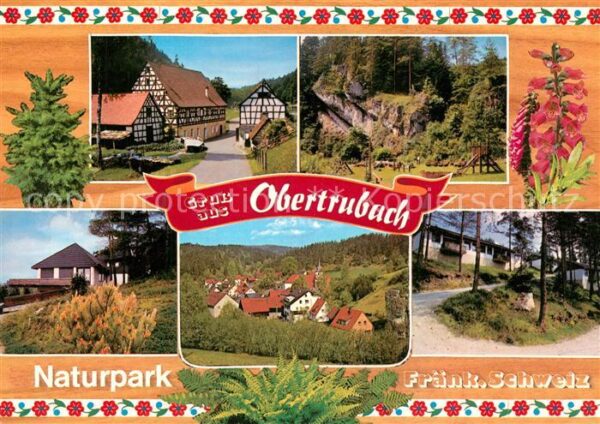 Obertrubach Fachwerkhäuser Panorama