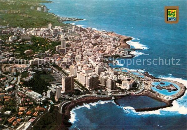 Puerto de la Cruz Fliegeraufnahme
