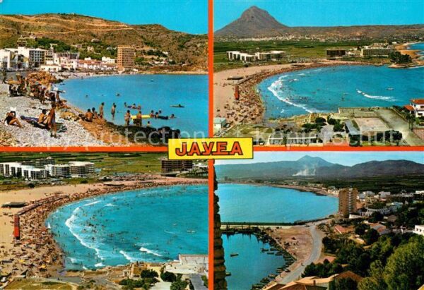 Javea Fliegeraufnahme Strand Hotelanlagen