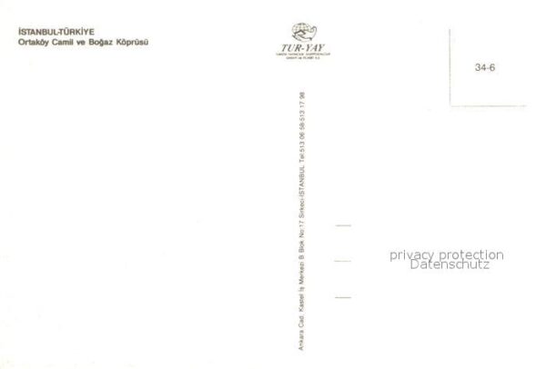 Istanbul Constantinopel Ortakoy Camii Bogaz Köprusu – Bild 2