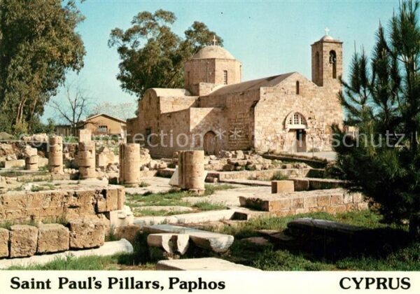 Paphos Saint Pauls Pillars