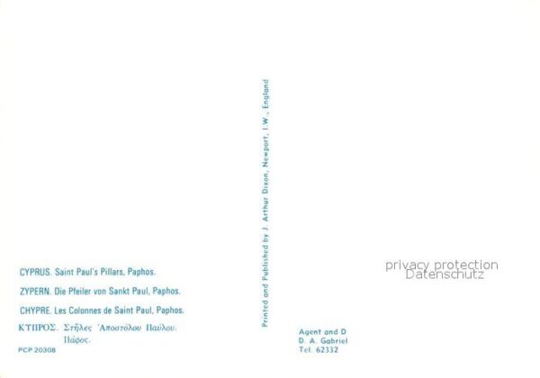 Paphos Saint Pauls Pillars – Bild 2