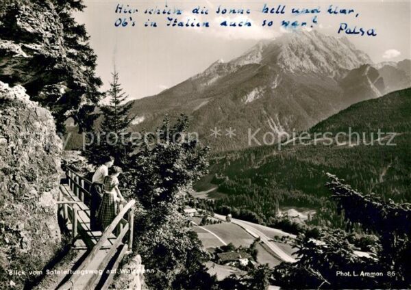 Watzmann Panorama Soleleitungsweg