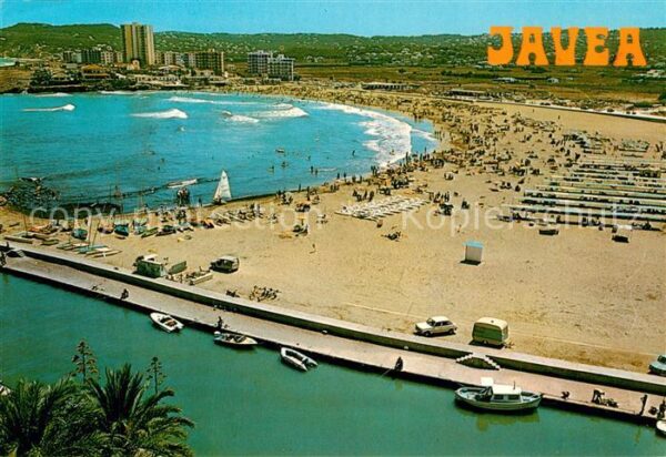 Javea Fliegeraufnahme Playa del Arenal