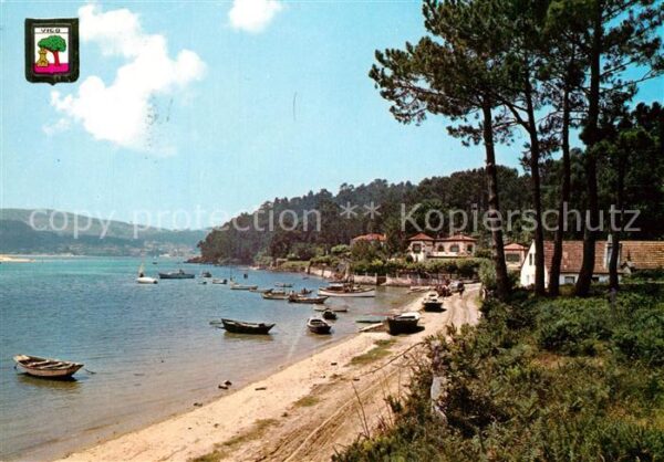 Vigo Galicia Espana Playa La Foz