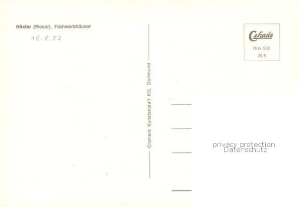 Hoexter Weser Fachwerk – Bild 2