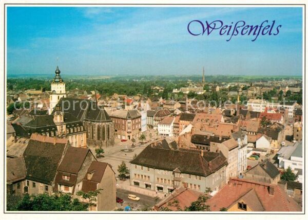 Weissenfels Saale Kirche Marktplatz
