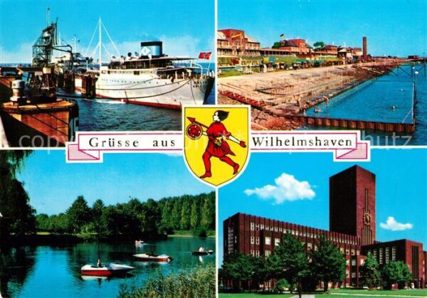 Wilhelmshaven Rathaus Strandbad Ölhafen