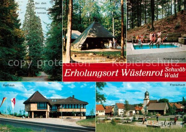 Wuestenrot Bei den Wellingtonien Rathaus Freischac