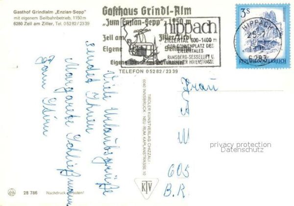 Zell Ziller Tirol Gasthaus Grindlalm Enzian Sepp – Bild 2