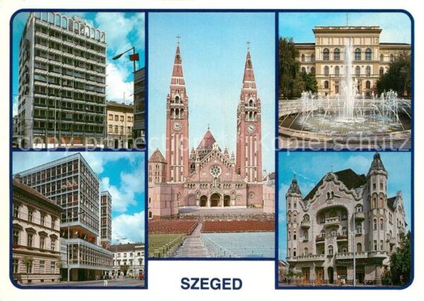 Szeged Reök Palast Theater Votivkirche Ferenc