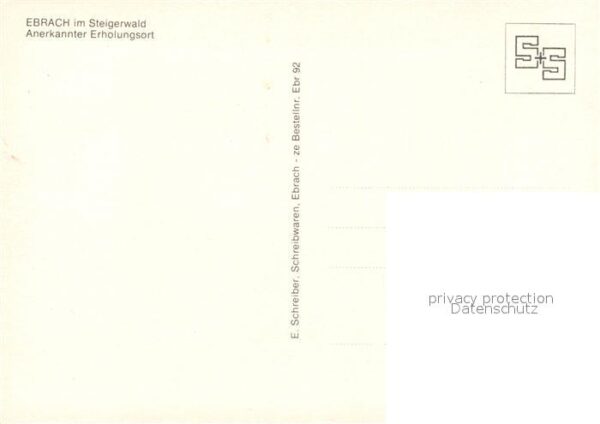 Ebrach Oberfranken Kirche Rathaus Brunnen Panorama – Bild 2