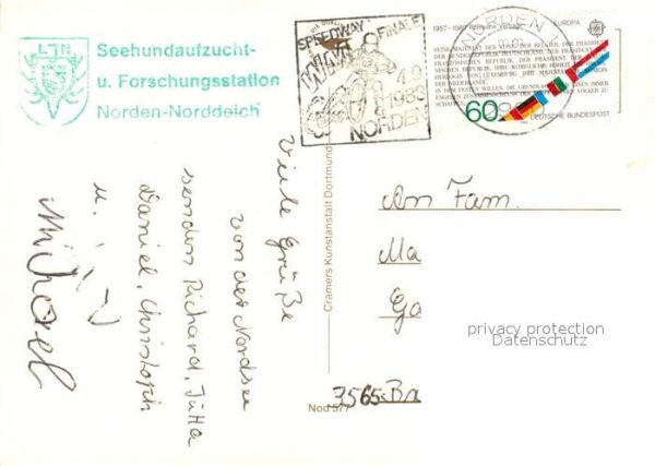 Norddeich Ostfriesland Seehundaufzucht Forschungsstation Säbel – Bild 2