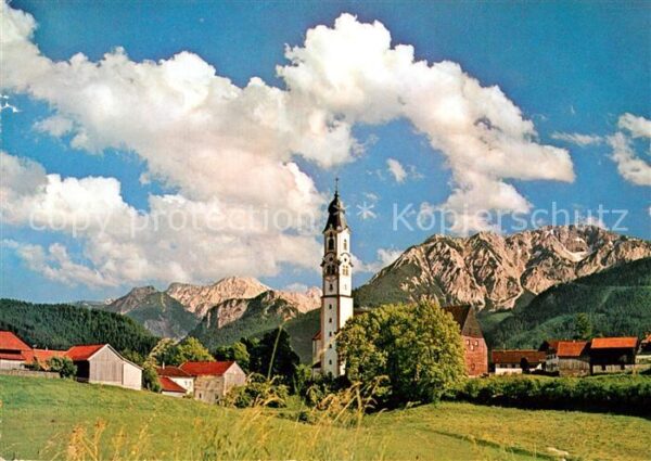Pfronten Kirche Panorama
