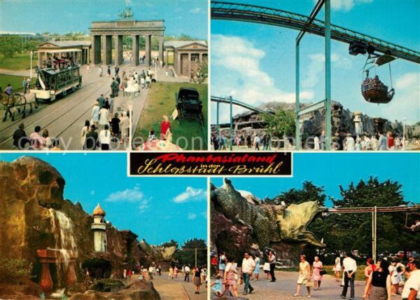 Bruehl Rheinland Phantasialand Brandenburger Tor Elfenfa