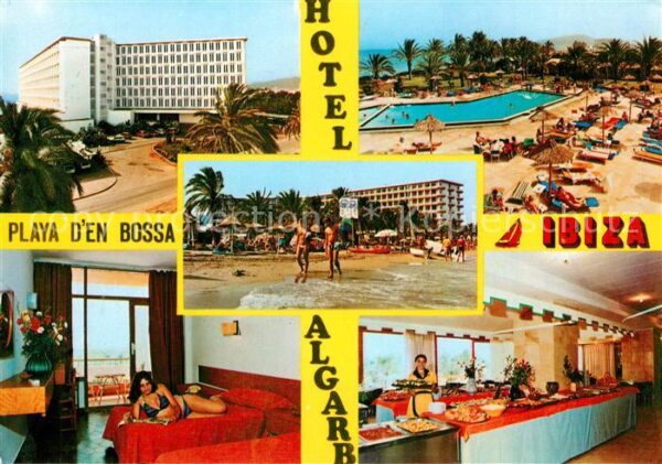 Playa d en Bossa Hotel Algarb Swimmingpool