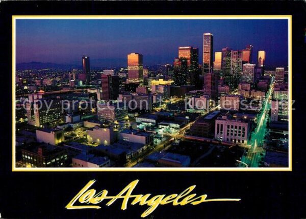 Los Angeles California Colorful Splendor