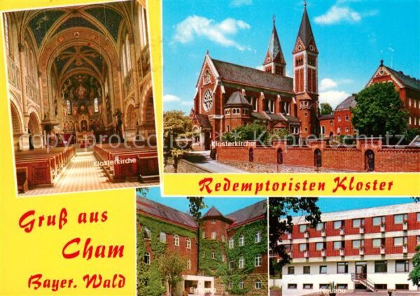 Cham Oberpfalz Redemptoristen Kloster Klosterkirche