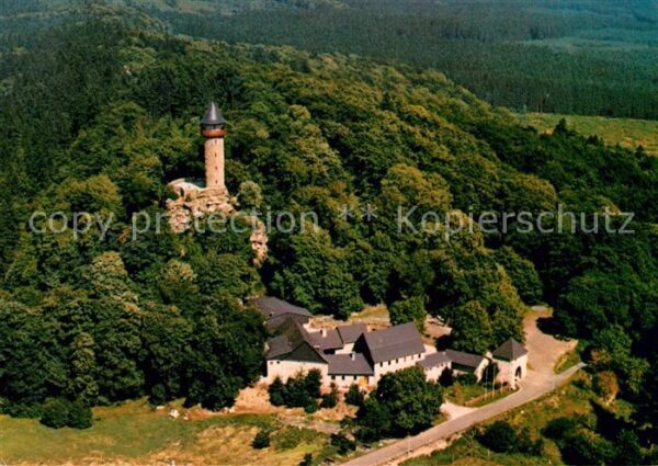 Kempfeld Wildenburg Gaststätte Fliegeraufnahme