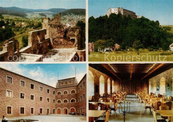 Altleiningen Burg Ruine Schloss