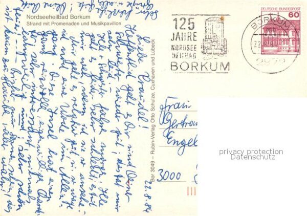Borkum Strand Promenaden Musikpavillon – Bild 2